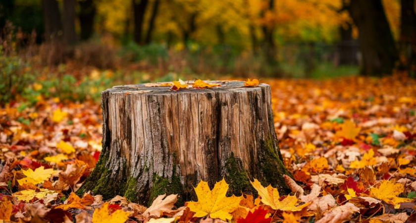 Пень с участка исчезнет сам за 2 месяца - нашла гениальный способ без техники и усилий: попробовала и даже не вспотела