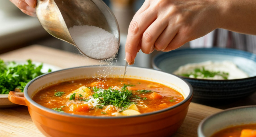 Секретный ингредиент для мягкого мяса и цвета яблок: зачем добавлять соду в суп и не только - потрясный лайфхак 