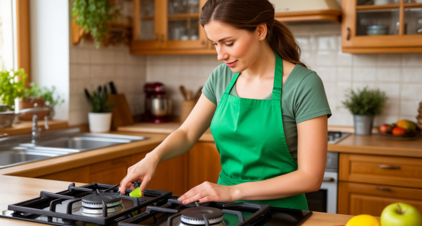 Решетка газовой плиты как новая за 20 минут: гениальный способ без химии справляется с годом нагара