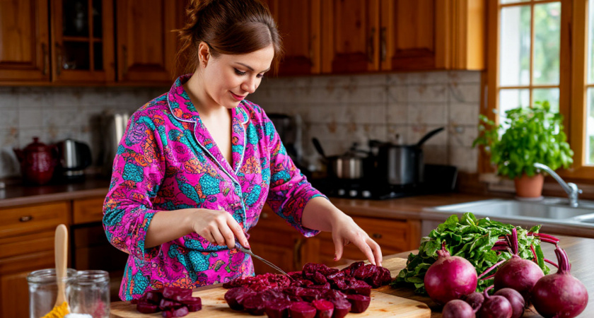 Не успеваю покупать свеклу, подсели всей семьей на эту закуску: вкуснота необыкновенная, улетает большими сковородками