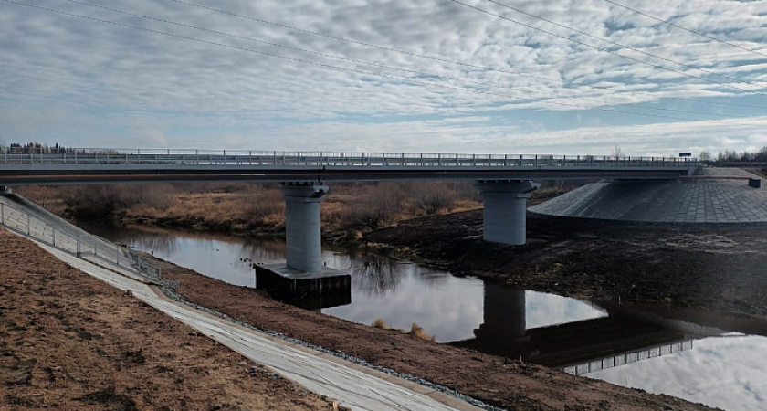 Ремонт моста через Нырмыч завершен досрочно в Кировской области