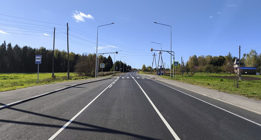 В Кировской области сделали ремонт еще 40 километров дорожного полотна