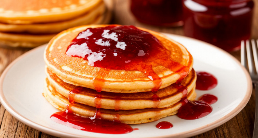 Трёхминутный омлет-блин: простой и сытный завтрак для занятых утром