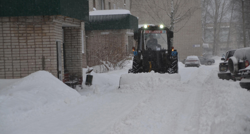 Снежный циклон может накрыть центральную часть Кировской области