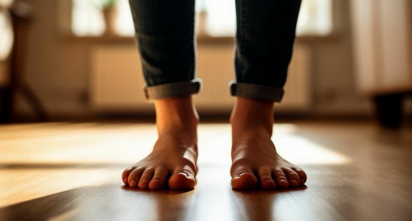 Ламинат уже прошлый век: копеечная замена досок – стелим в один слой, а пол теплющий