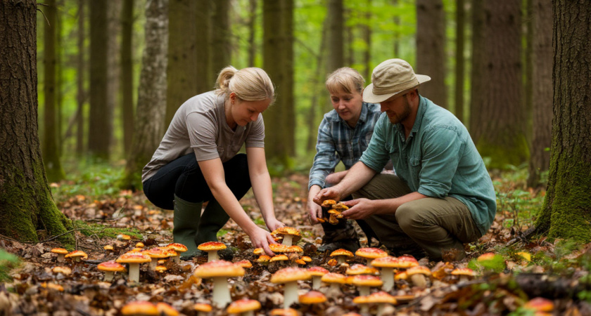 У нас в лесу завёлся необычный гриб: во Франции считается одним из самых дорогих и вкусных