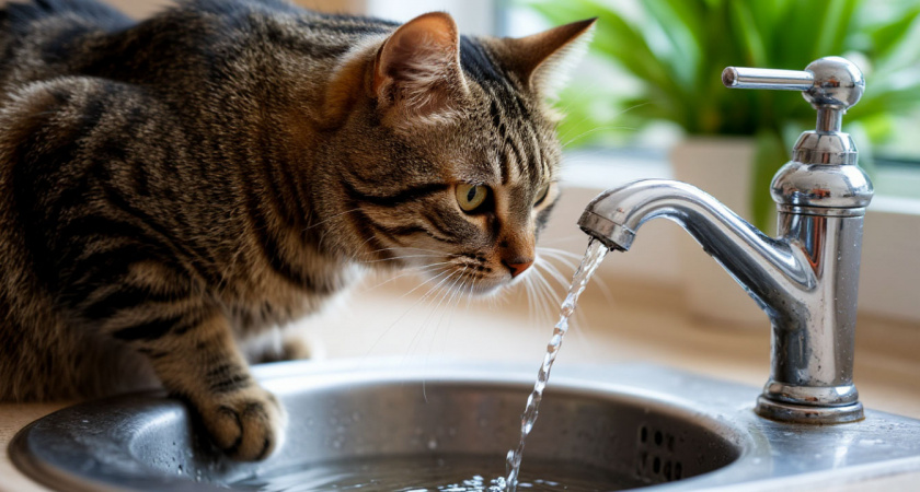 Кошка пьет мало воды? Простой трюк, о котором молчат ветеринары