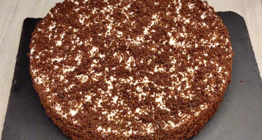 Торт «Три стакана»: смешиваю ложкой - и сразу в духовку: нежный, мягкий - просто тает во рту. Делов-то на 30 минут