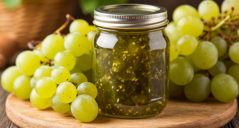 Научила подруга с Юга: теперь всегда готовлю варенье из винограда - получается настоящий деликатес