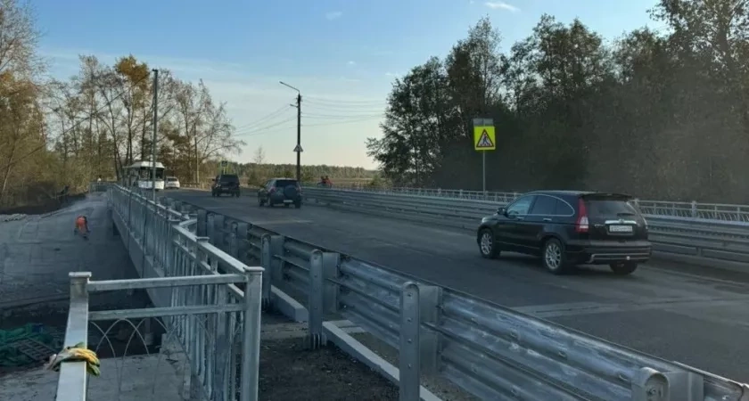 В Кирово-Чепецком районе сделали ремонт моста через реку Полой