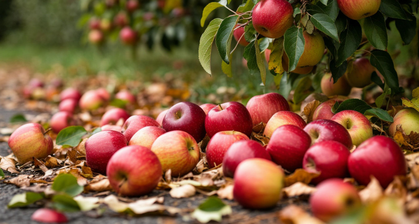 Как рационально использовать падалицу яблок: практичные способы переработки на даче
