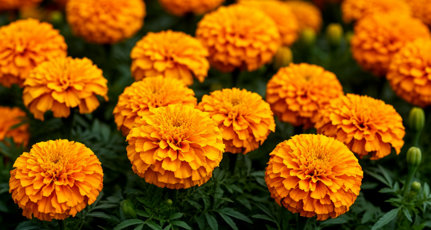 Удивительны бархатцы: как простые цветы превратились в ключевой инструмент улучшения почвы и защиты огорода