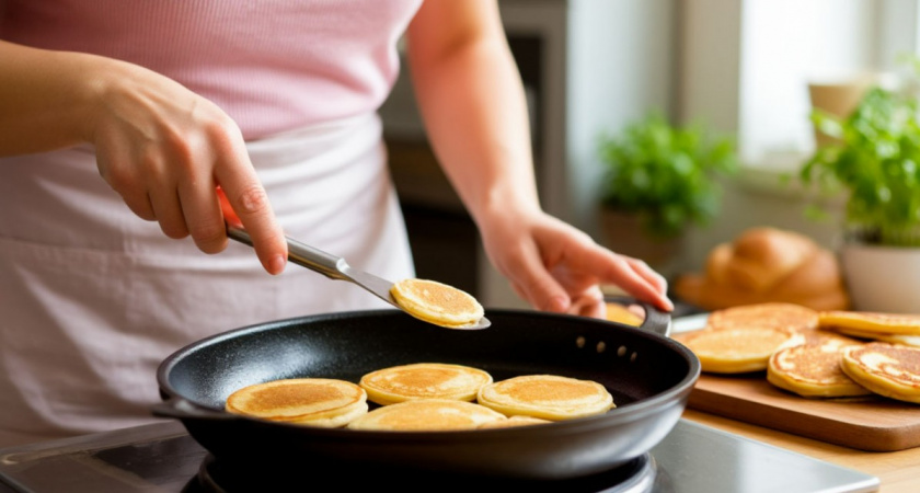 Больше не жарю оладьи и блины на подсолнечном масле - нашла вариант лучше: не жирные и не пригорают