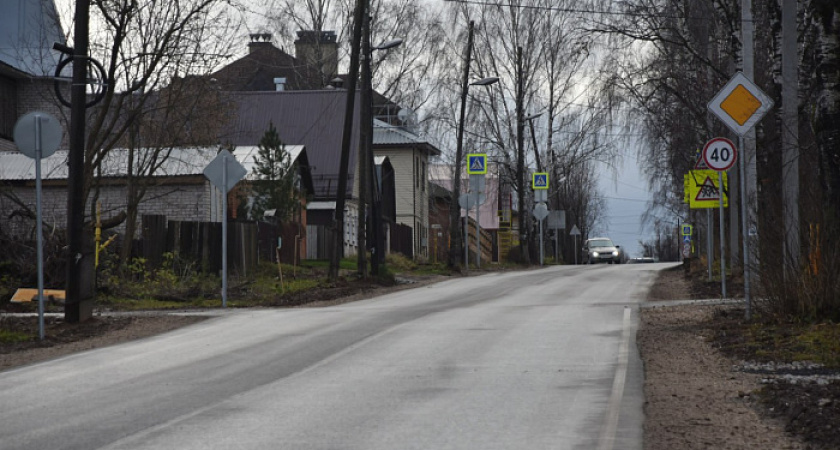В Слободском завершился долгожданный капремонт улицы Екатерининской