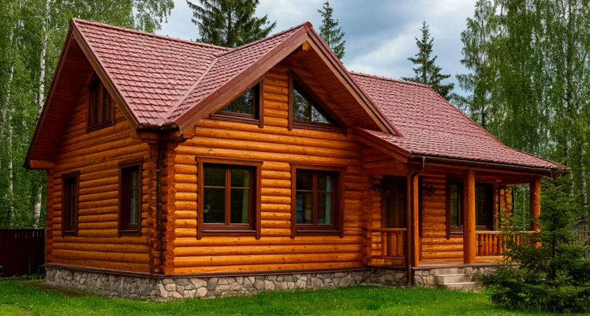 Узнал, как быстро заделать трещины в бревнах - метод работает на 100%. Теперь даже мороз не страшен