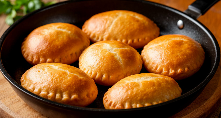 Смешиваю стакан кефира и фарш: на выходе получаю гору вкуснейших ленивых беляшей