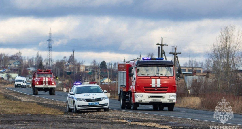 Четыре аварии и четыре пожара произошло в Кировской области за одни сутки