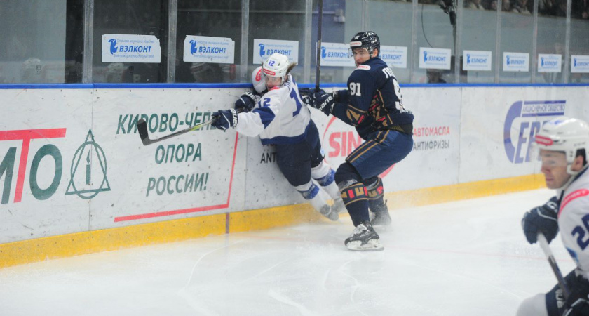 Кирово-чепецкая "Олимпия" проиграла воронежскому "Бурану" в серии буллитов