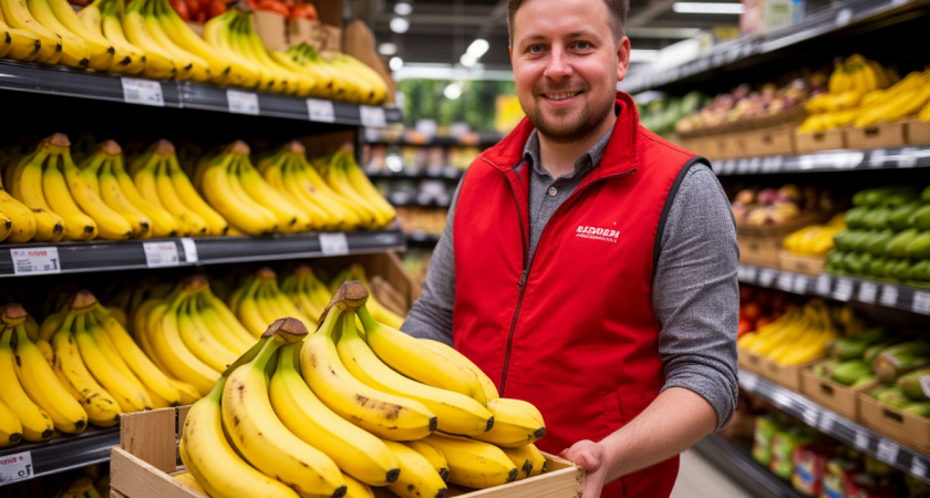  Секретные пакетики из ящиков с бананами: зачем их собирают продавцы "Пятёрочки" и "Магнита"