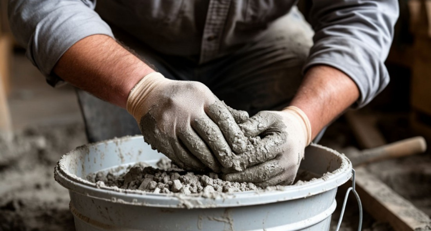 Никогда не выбрасываю затвердевший цемент - он еще пригодится: вот что с ним можно сделать