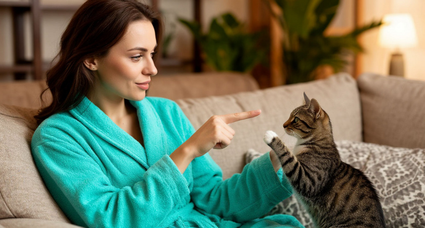 Какой жест заставит подойти к вам абсолютно любую кошку