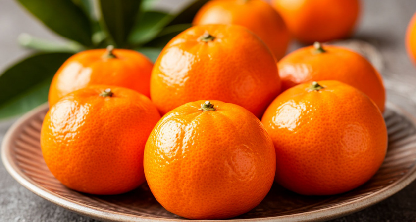 Мандарины — один из самых узнаваемых зимних фруктов, ассоциирующихся с праздничной атмосферой и традициями.