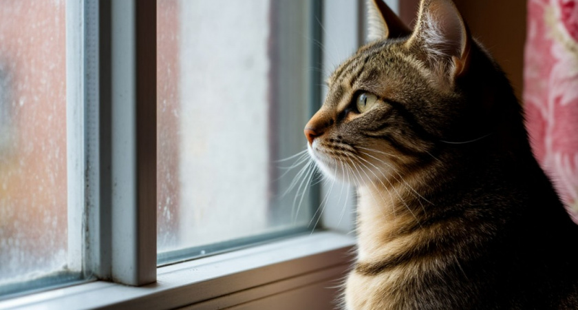Почему кошки постоянно смотрят в окно - запомните раз и навсегда
