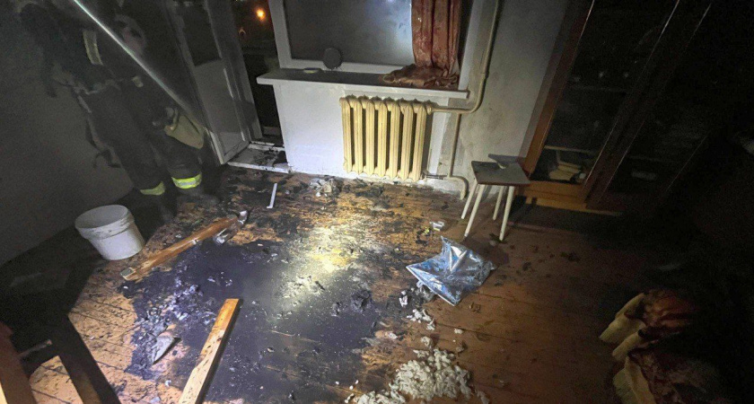 Стали известны детали ЧП в кирово-чепецкой квартире: хозяин мог сгореть заживо