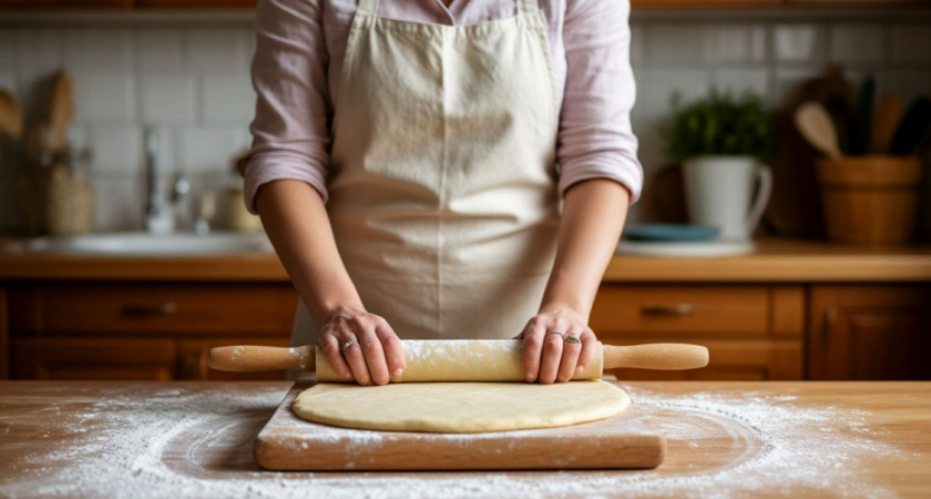 Почему нельзя раскатывать тесто в разных направлениях - запомните раз и на всю жизнь. Вот как правильно