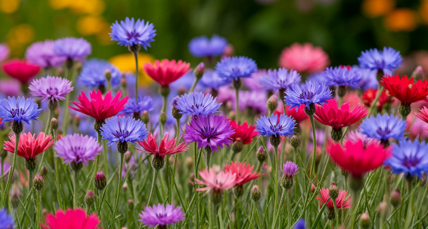 В ноябре сыпанула горсть семян на промёрзшую землю — весной получила живой разноцветный ковёр, будто из сказочного сада