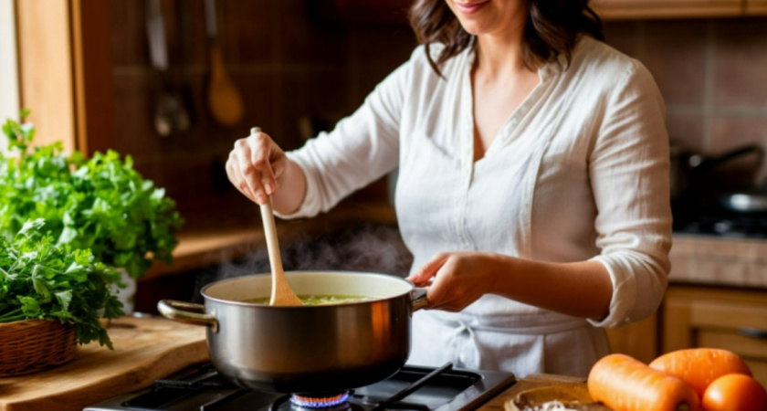 Вот когда нужно солить холодец - запомните раз и на всю жизнь. Теперь застывает отлично и не мутнеет