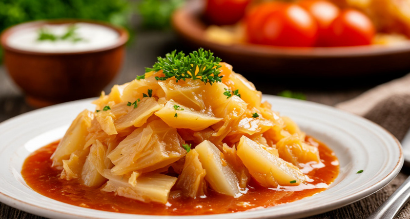 Когда простота становится вкусом детства: руководство по приготовлению классической тушёной капусты