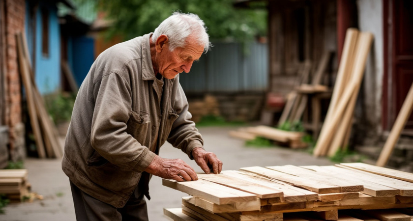 Дедовский способ, который делает доски вечными: обработка, про которую все забыли
