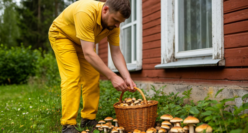 Перенес лесные грибы на свой участок. Раскрываю все тонкости осеннего «посева» для будущего урожая