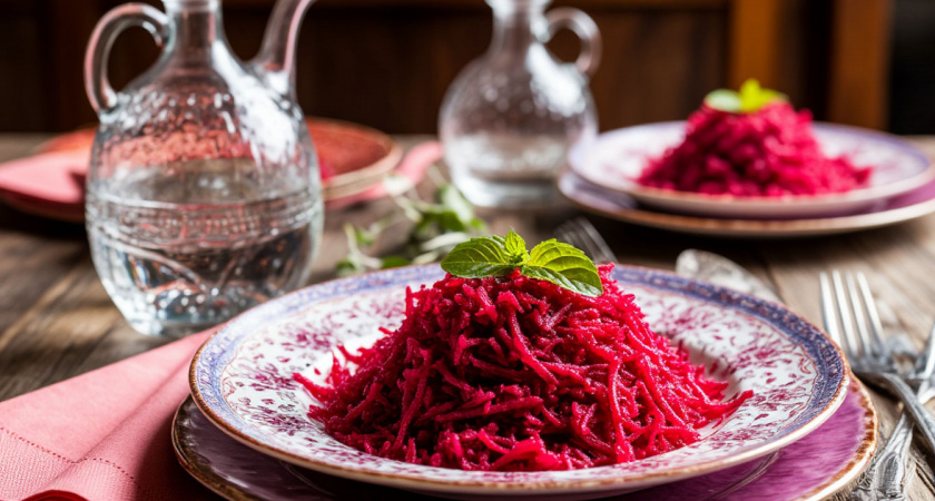 Не успеваю покупать свеклу, подсели всей семьей на эту закуску: вкуснота необыкновенная, улетает большими сковородками