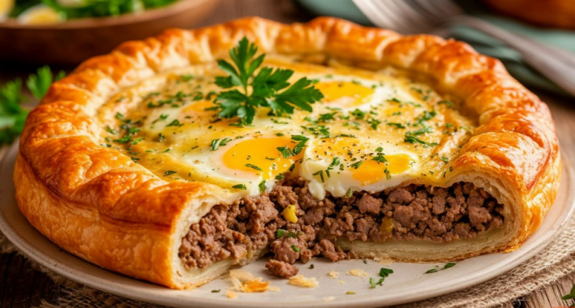 Такую вкуснятину будете делать через день - домочадцы слопают все до последней крошки. Классный пирог