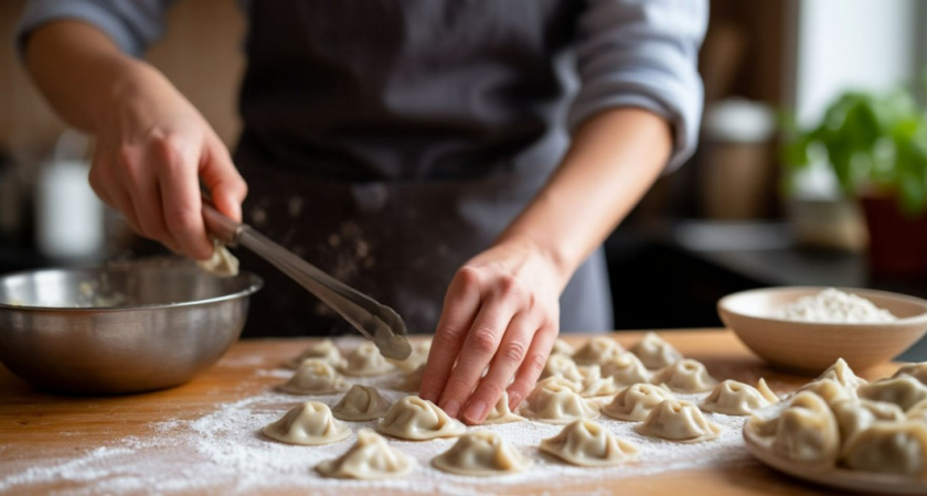 1 секретный ингредиент в фарш - и от пельменей за уши не оттащишь. Ароматные, сочные - лучше, чем в ресторане