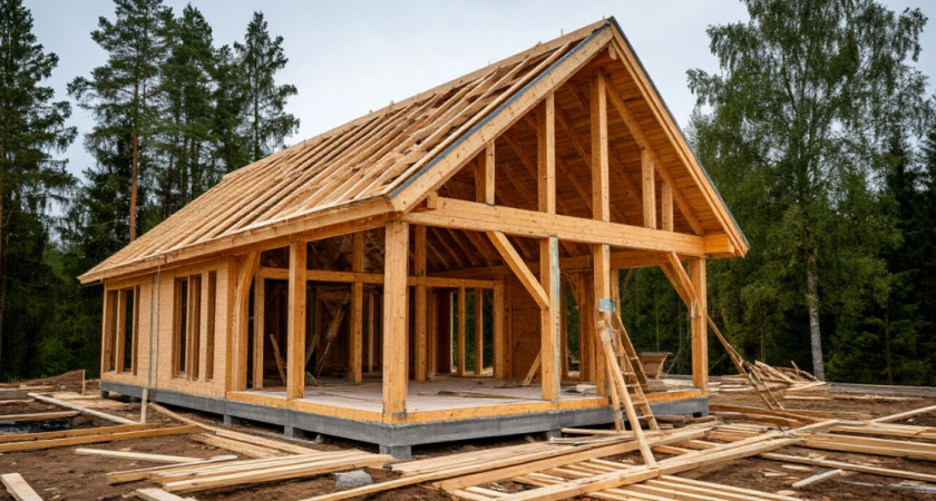 Зимой под крышей дома копится сырость? Вот как от нее избавиться - решение придумал еще гениальный плотник Петр Слухов