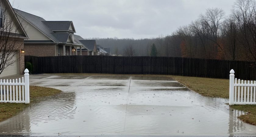 Залил площадку перед воротами в 2 раза дешевле асфальта: показываю 2 рабочих способа