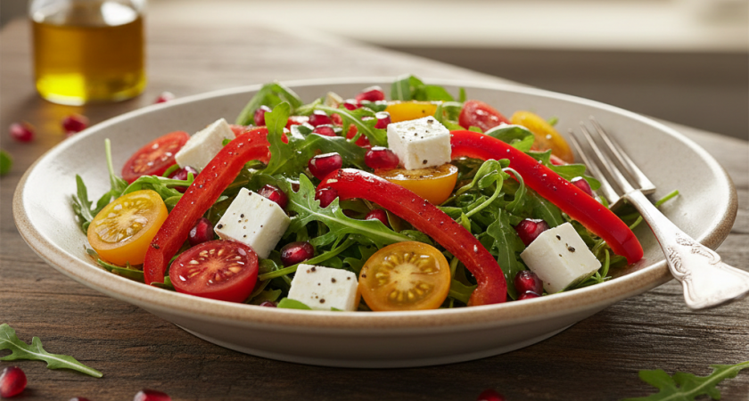 Салат «Огненный галоп» к Новому 2026 году — встретим Красную Лошадь сочным угощением: пригласим в дом счастье