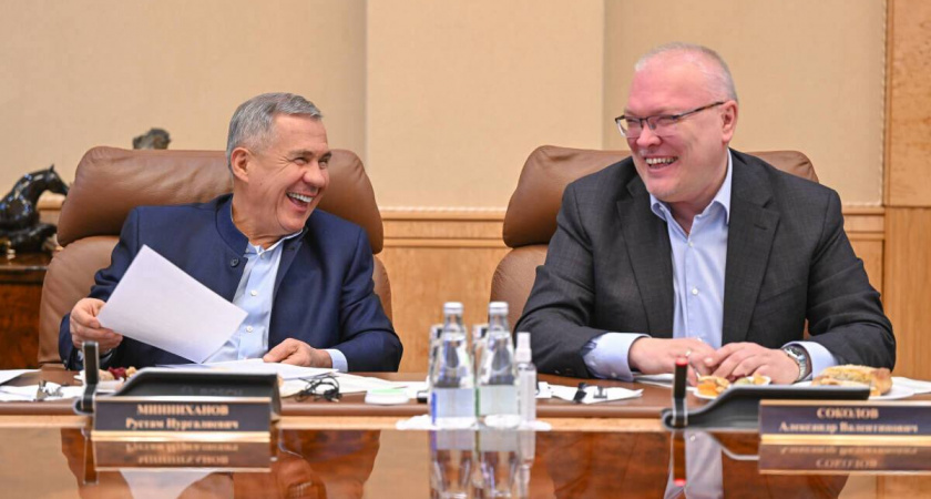 Губернатор Кировской области съездил в Казань и встретился с главой Татарстана