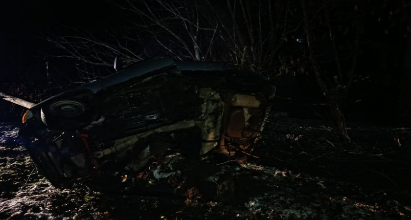 В Верхошижемье четыре подростка сели в машину и попали в страшное ДТП