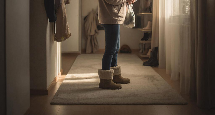 Сделал жене нескользящую подошву на зимние сапоги - 5 минут и готово: не страшен самый лютый гололед