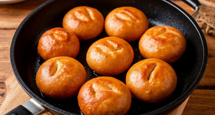 Смешиваю стакан кефира и фарш: на выходе получаю гору вкуснейших ленивых беляшей