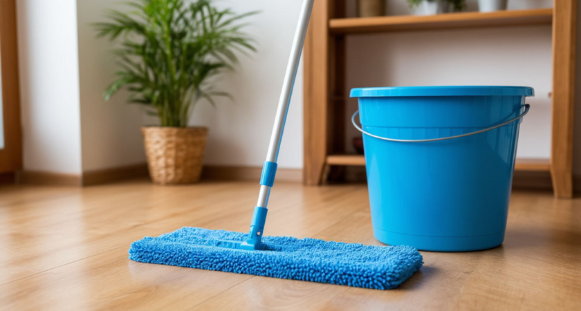 7 безопасных добавок для воды при мытье полов, которые освежают дом без химии