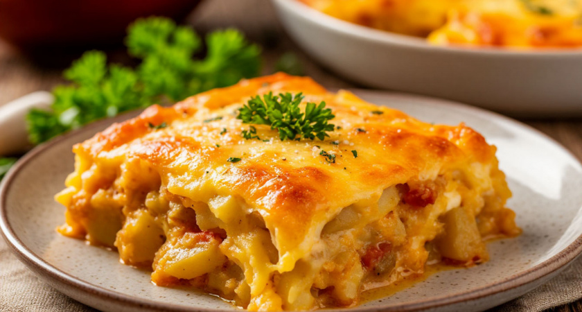 Картофельная запеканка с фаршем: простой, сытный и любимый ужин, который не остается на тарелке