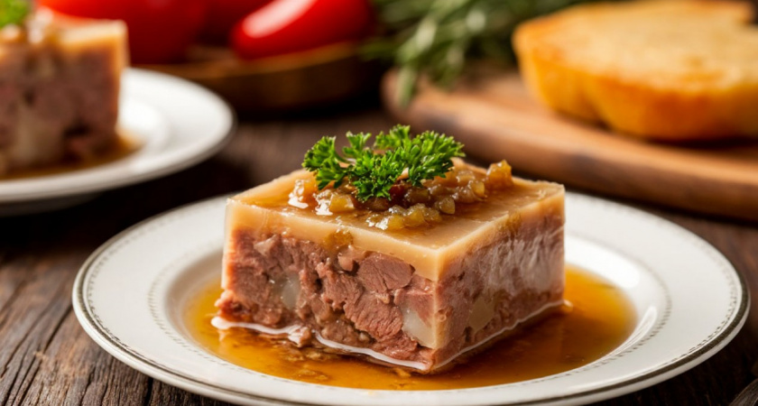 2 хитрости - и холодец будет вкуснее, чем в ресторане. Крепкий бульон и мясо нежное - за уши не оттащишь 