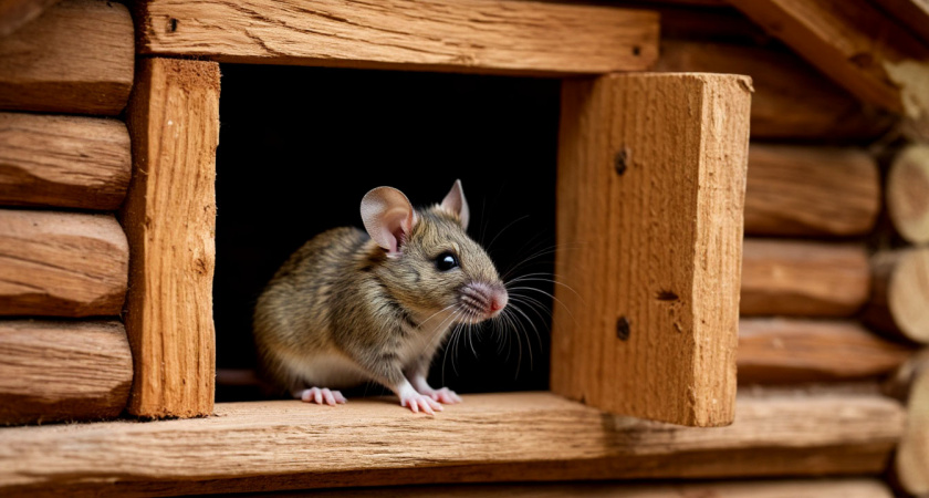 Мыши в панике, кот в безопасности: старый деревенский трюк, который решит проблему с грызунами