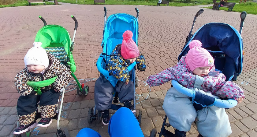 Кировчанка стала мамой тройняшек в 41 год