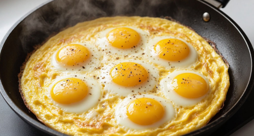 Не растительное масло и не сало: вот на чем жарят яичницу хорошие хозяйки - теперь тоже всегда так делаю
